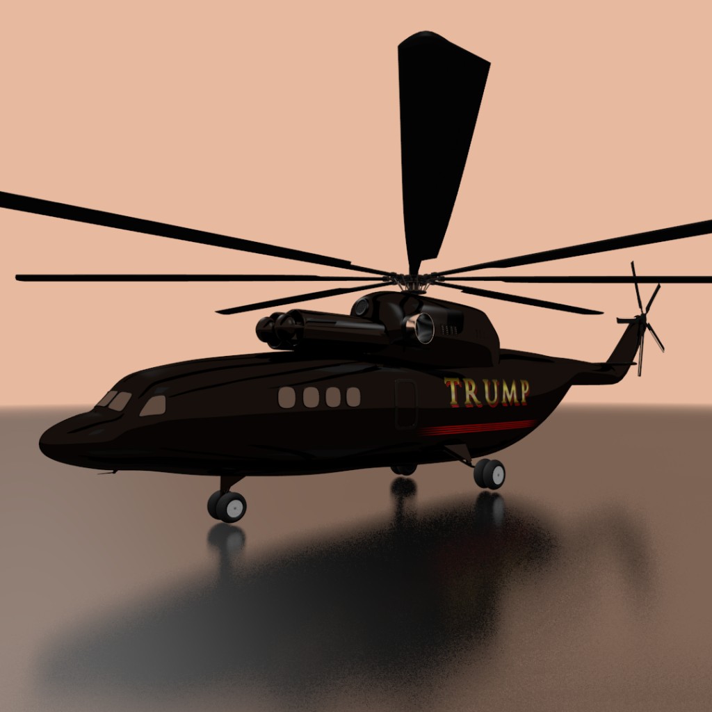 Trump Helicopter