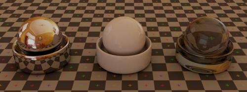 HDRi Testing Scene