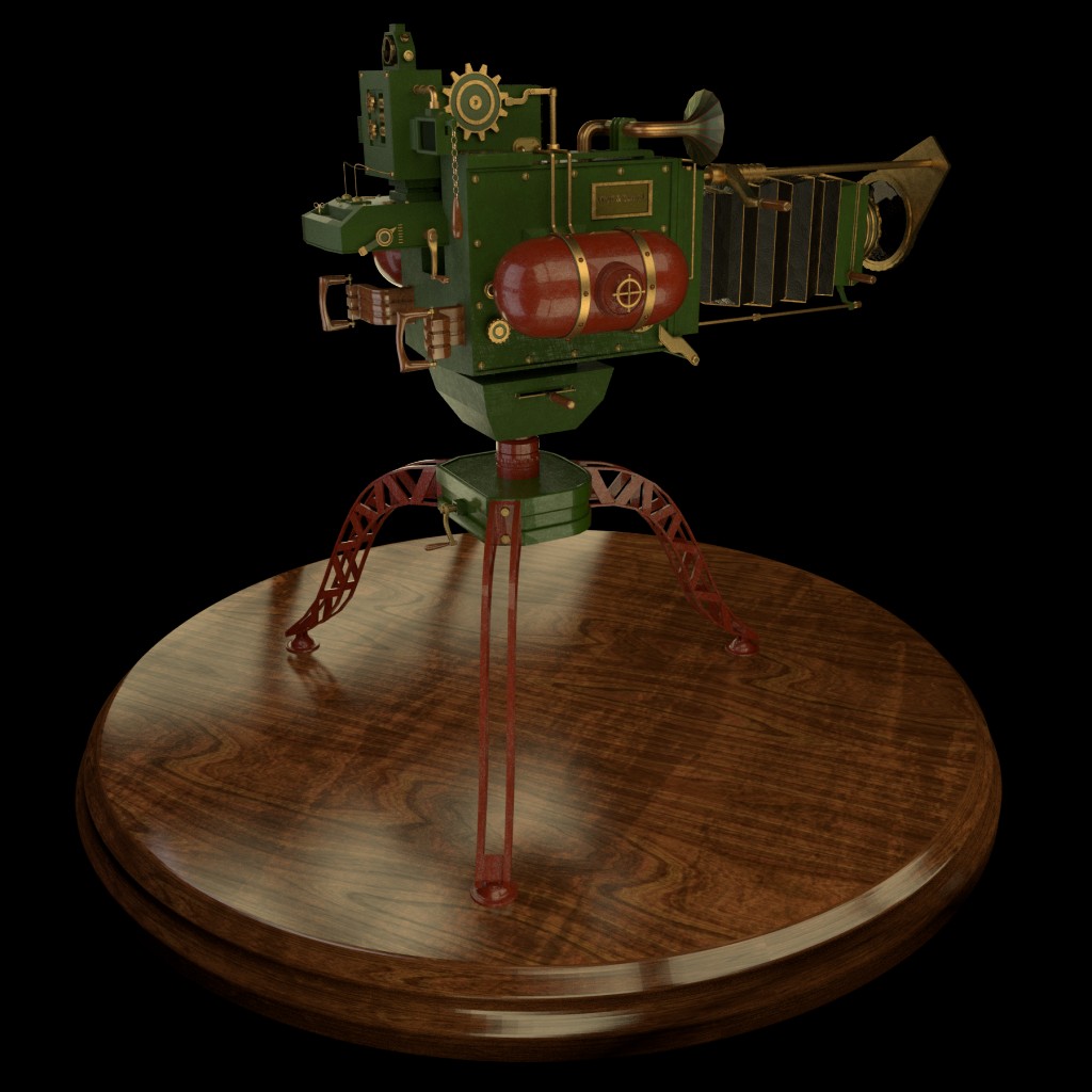 steampunk camera