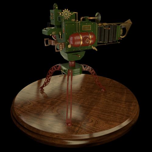 steampunk camera