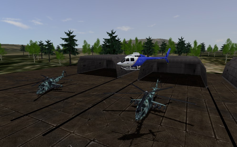 BGE  realistic  helicopter game