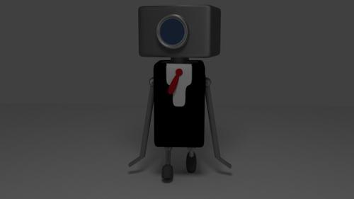 Rigged Robot For "PINEAPPLE"
