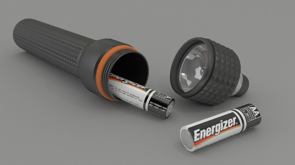 Flashlight (batteries)