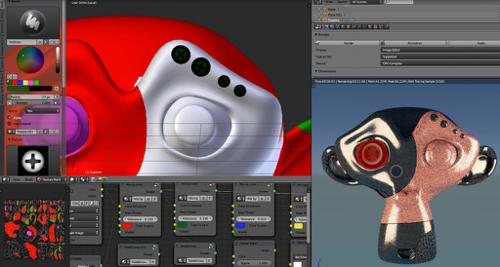 Mix shader by Color ID Texture (sharp)