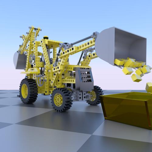 8862 Backhoe Grader