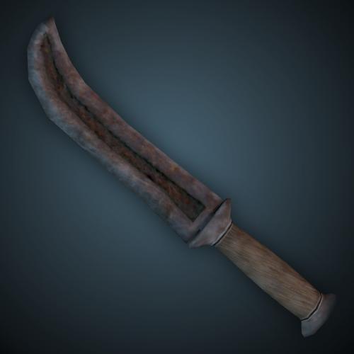 Low Poly Knife