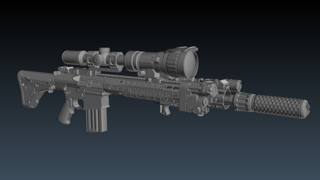 SR25 E2 APC[High Poly Only]