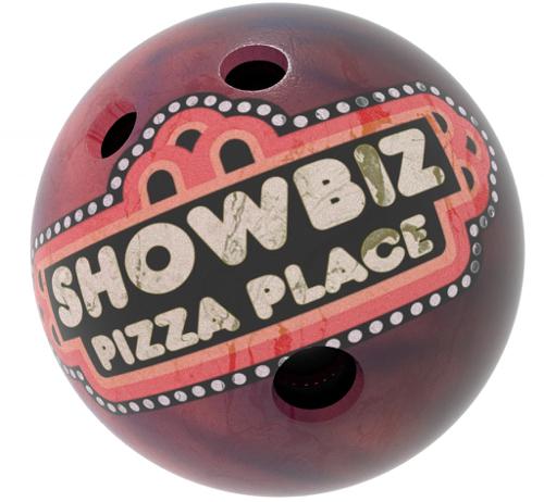 Showbiz Pizza Bowling Ball
