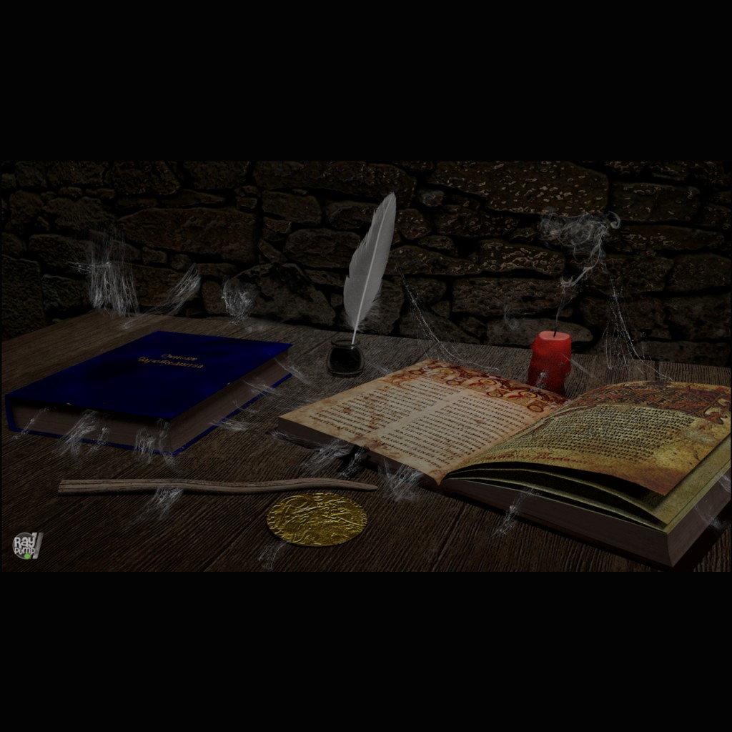 Wizard's desk