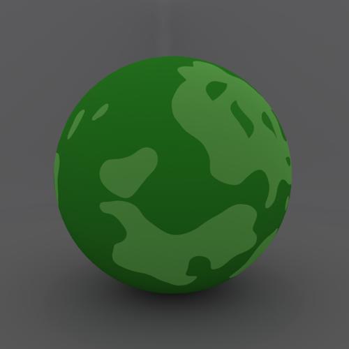 Cartoon Camouflage Material (Cycles)