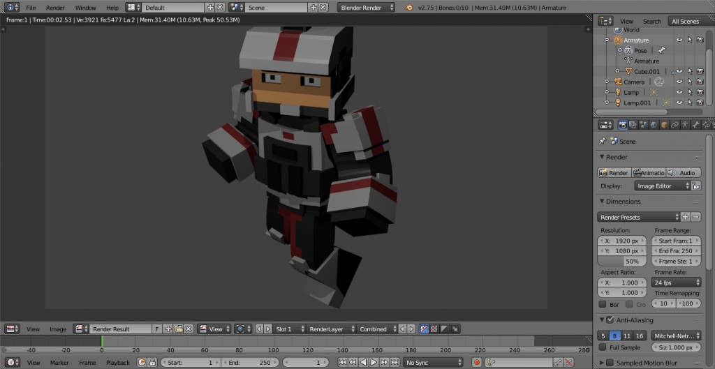 Minecraft Medic Soldier