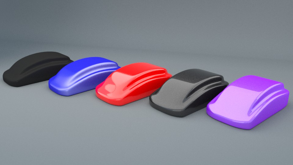 Types of Car Paint Finish Shaders