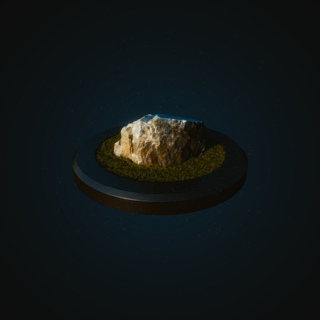 Photorealistic Rock