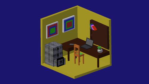 Office Isometric model