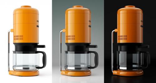 Studio Rendering: Braun KS 20 Coffee Maker