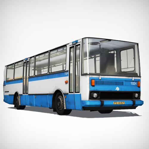 Colorable Bus (Rigged)