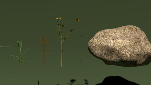Lowpoly nature