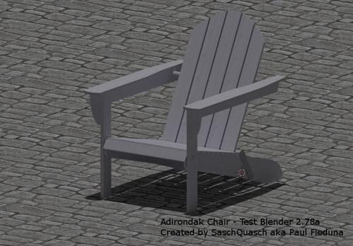 Adirondack Chair (Muskoka).