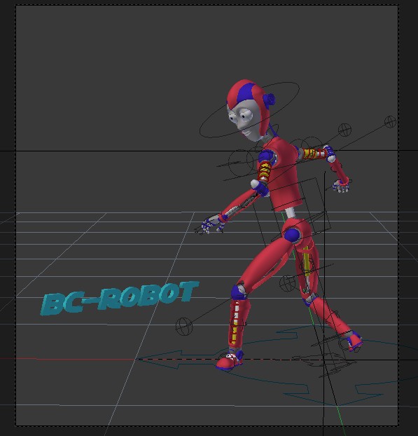 Full rigged robot