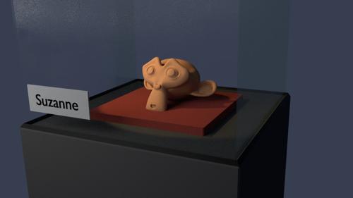 Showcase of Museum