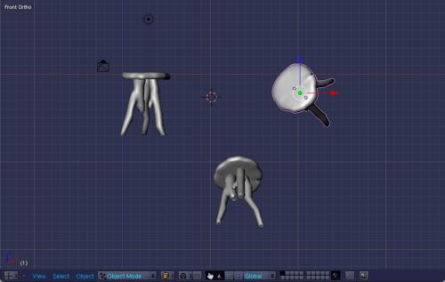 Inlite / small stool / household items, Sintels shelter