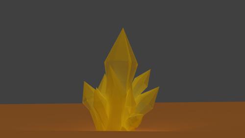 Cartoon Crystal Shader