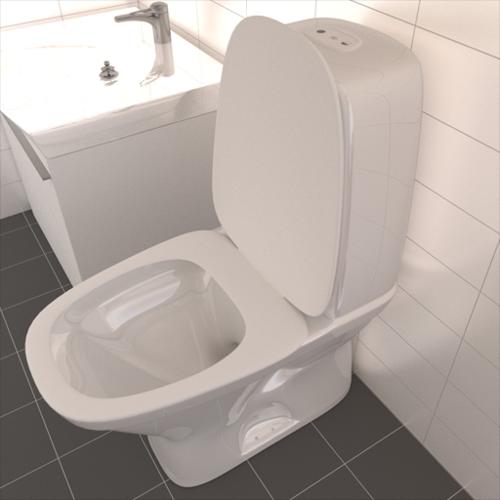 Toilet High Poly
