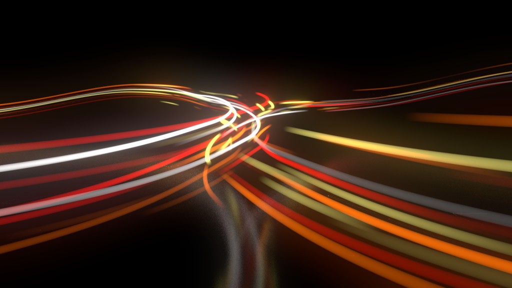 cycles animated procedural volume light trails shader