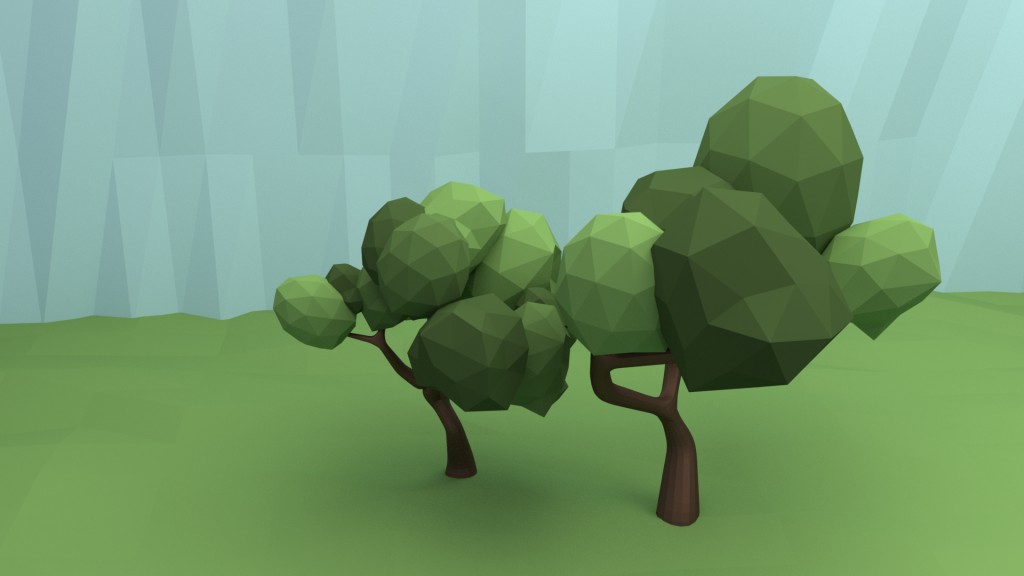 Low Poly Trees