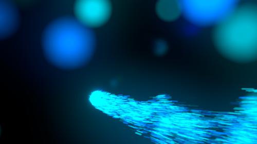 Particles intro template