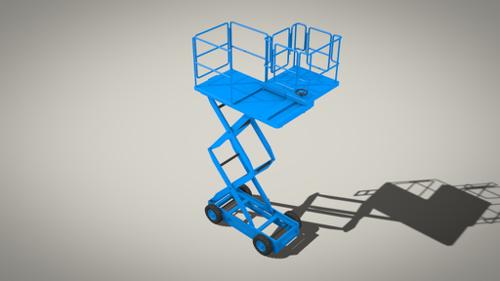 Rigged - Scissors Lift