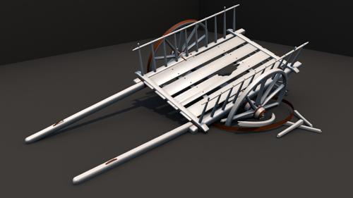 Blendipel Large debris Broken-down cart