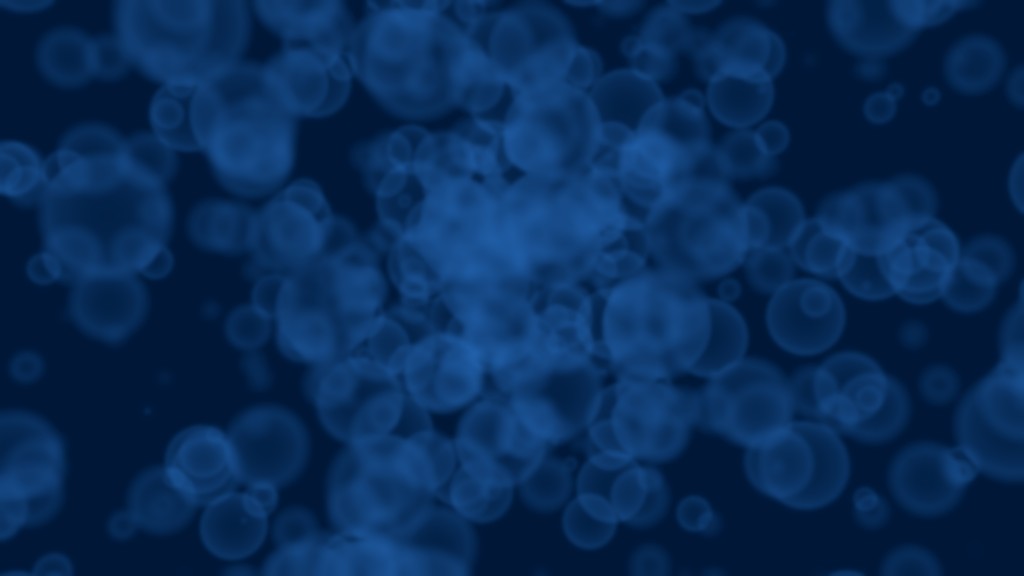 Animated bubble background