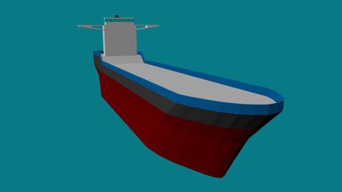 Simple containership