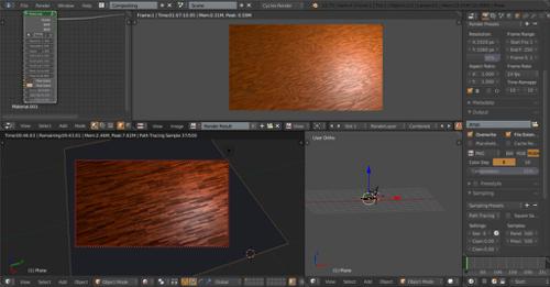 Wood shader
