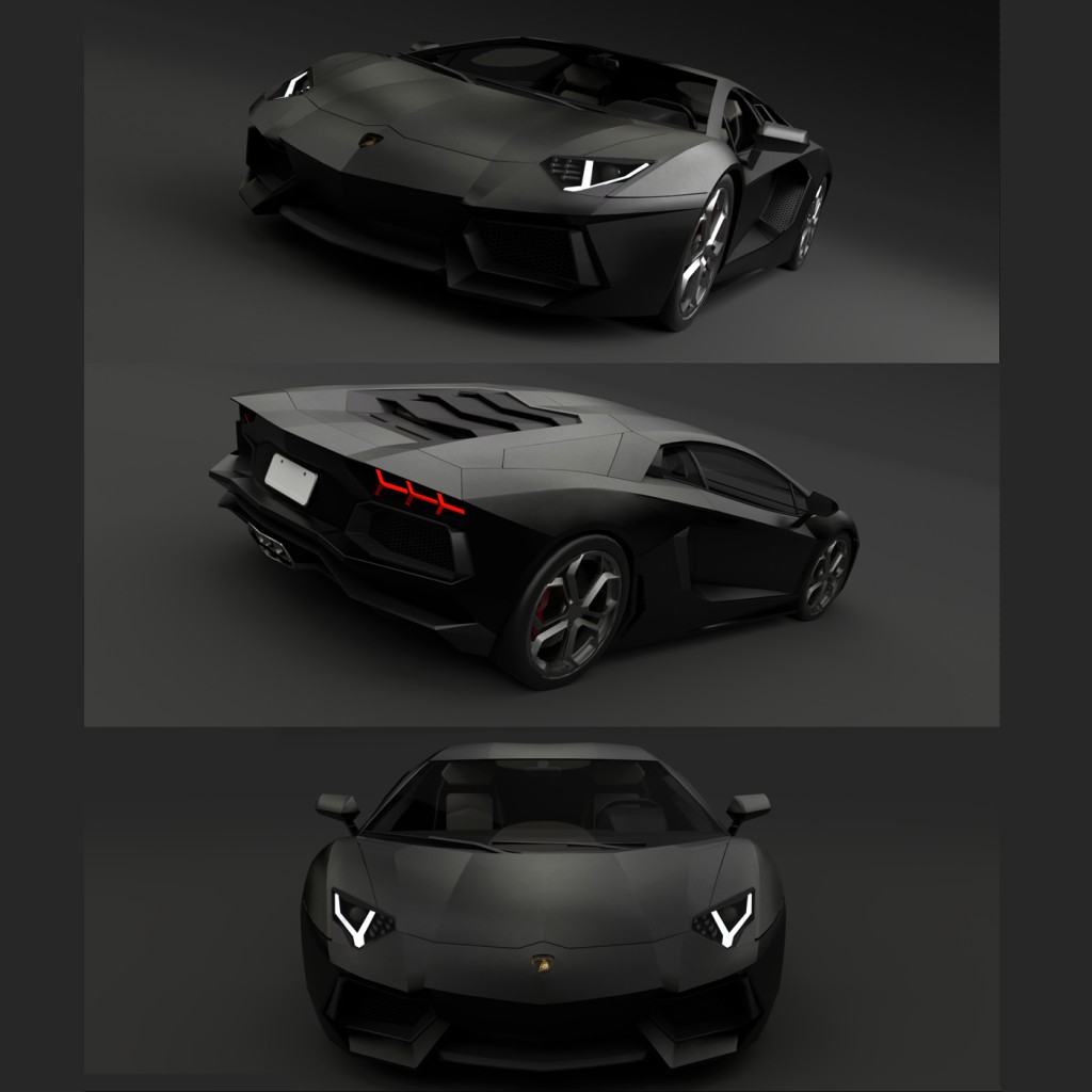 Lamborghini Aventador(For games)