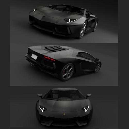 Lamborghini Aventador(For games)