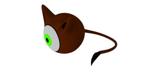 Eyeball creature