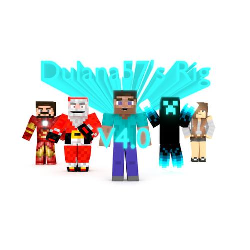 Minecraft Steve Rig V4.0 [Dulana57]