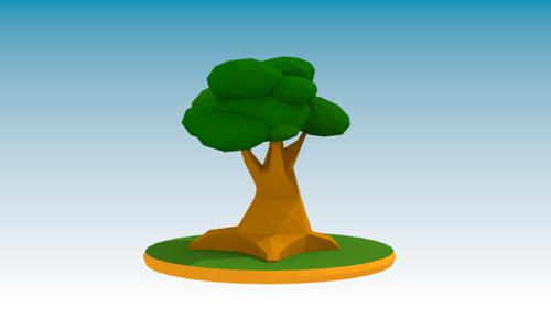 LOW POLY TREE
