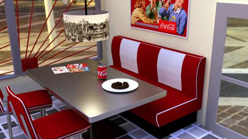 retro 50's restaurant