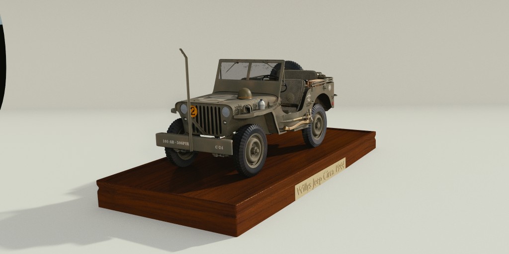 Willys Jeep Circa 1944