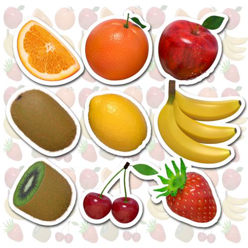 Fruits set