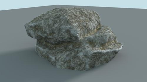 Cycles Procedural Rock Material + Sculpted Rock