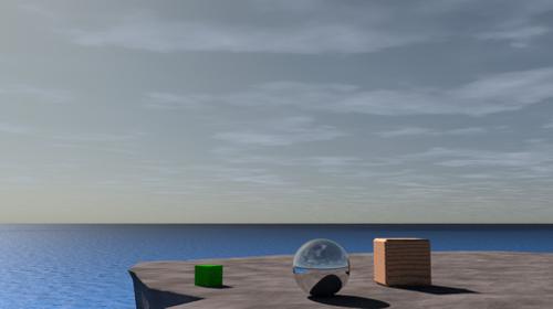 Procedural Sky with Realistically Lit 2D Clouds