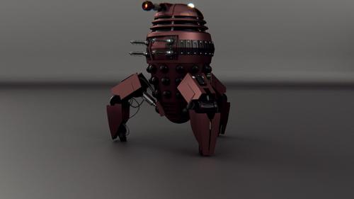 Doctor Who - Skaro degradation spider - Dalek