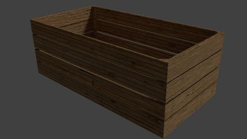 simple wooden box