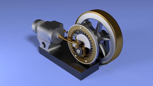 Geared Steam Engine