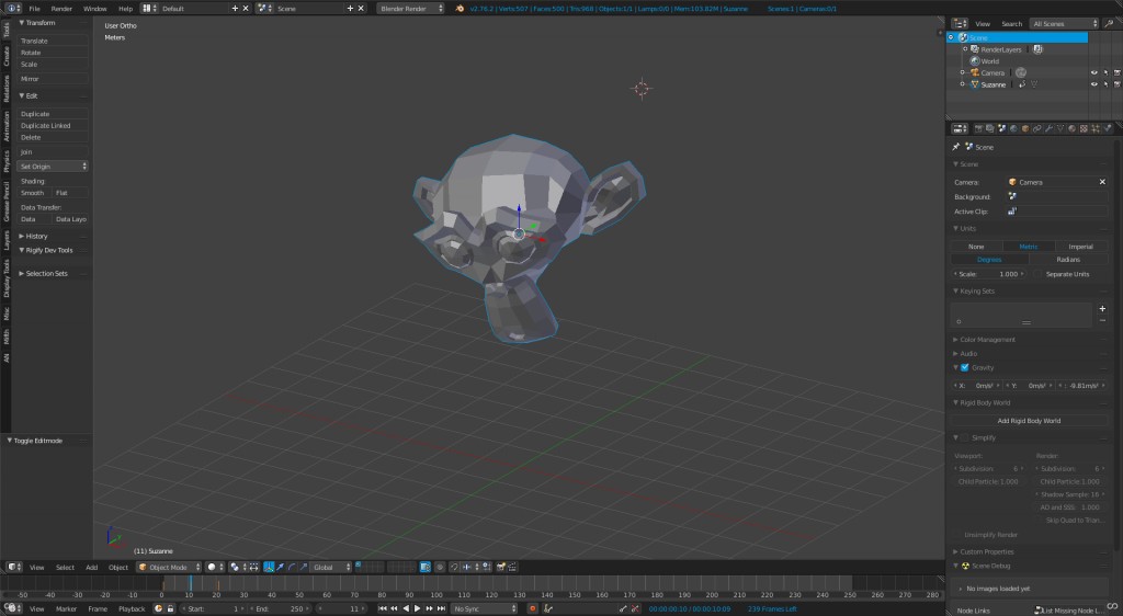 Ulysses Blender theme