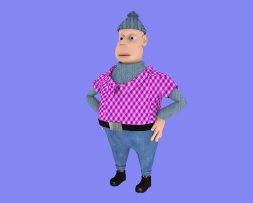 Cartoon character